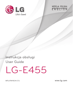 Handleiding LG E455 Optimus L5 II Mobiele telefoon