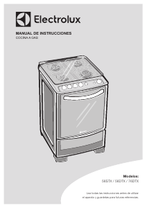 Manual de uso Electrolux 56STX Cocina