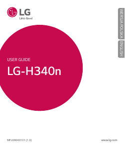 Instrukcja LG H340n Leon Telefon komórkowy