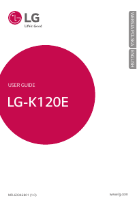 Instrukcja LG K120E K4 Telefon komórkowy