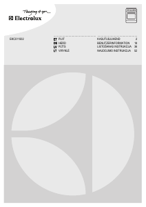 Bedienungsanleitung Electrolux EKC511502 Herd