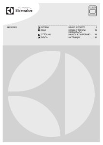 Manuál Electrolux EKC511503 Sporák