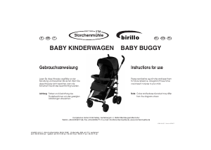 Bedienungsanleitung Storchenmühle Birillo Kinderwagen