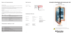 Manuale Electrolux EK170010SLICN Cantinetta vino