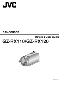 Manual JVC GZ-RX110BE Camcorder