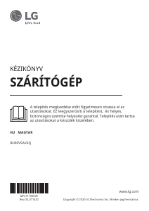 Használati útmutató LG RH90V5AV6Q Szárító