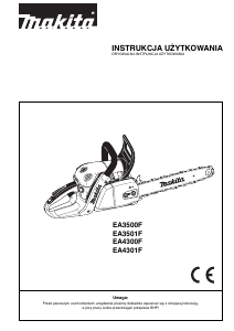 Instrukcja Makita EA4300F Piła łańcuchowa