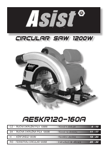 Manual Asist AE5KR120-160A Ferăstrău circular