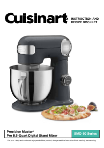 Manual Cuisinart SMD-50GRPH Stand Mixer