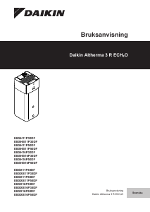 Bruksanvisning Daikin EBSXB11P30DF Värmepump