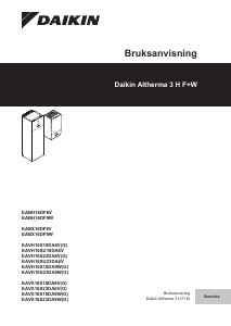 Bruksanvisning Daikin EAVX16S23DA6VG Värmepump