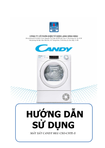 Hướng dẫn sử dụng Candy CSO C8TE-S Máy sấy