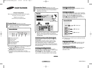 Handleiding Samsung CS-29Z50MN Televisie