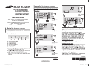 Handleiding Samsung CS29A750JB Televisie