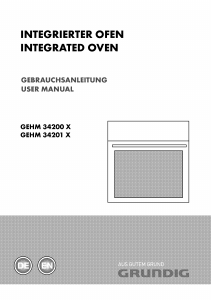 Manual Grundig GEHM 34201 X Range