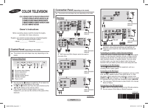 Handleiding Samsung CS21B860AR Televisie