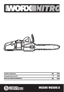 Manual Worx WG385.9 Chainsaw