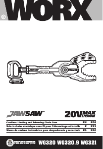 Manual Worx WG321 Chainsaw