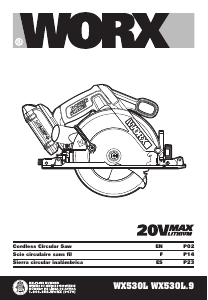 Manual Worx WX530L Circular Saw