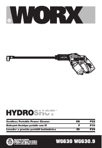Handleiding Worx WG630.2 Hogedrukreiniger