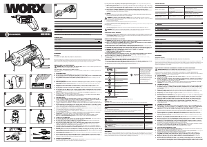 Manual de uso Worx WX252L Atornillador