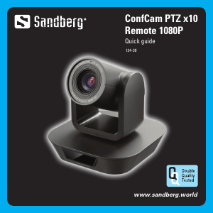 Manual Sandberg 134-30 Webcam