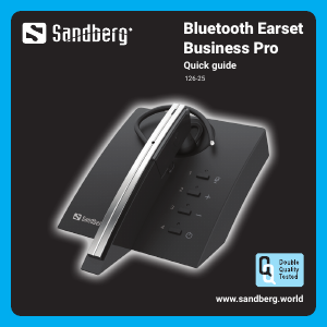 Manual Sandberg 126-25 Headset