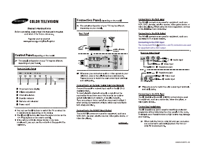 Manual Samsung CZ-21K44SN Television