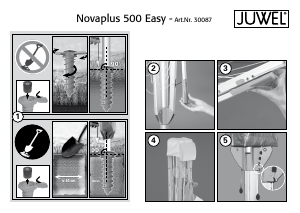 Bruksanvisning Juwel Novaplus 500 Easy Tørkestativ for klær