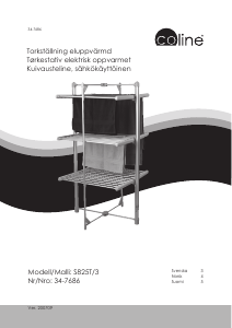Käyttöohje Coline S825T/3 Pyykinkuivausteline