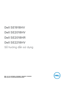 Hướng dẫn sử dụng Dell SE2218HV Màn hình LED