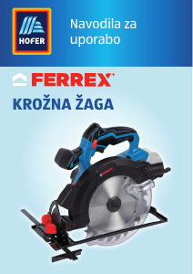 Priročnik Ferrex XYZ566 Krožna žaga