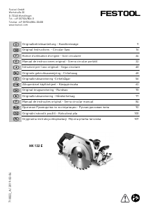 Manual Festool HK 132 E Circular Saw