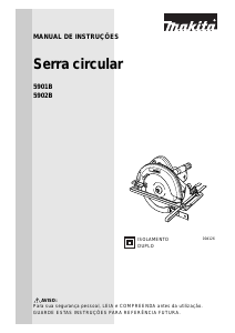 Manual Makita 5901B Serra circular