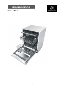 Bruksanvisning Mont Karlo SR45T700EU Diskmaskin