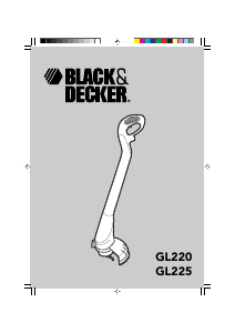 Bruksanvisning Black and Decker GL220 Grästrimmer