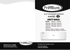 Manual de uso Premium PIAW121790A/800B Aire acondicionado