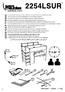 Manual de uso Parisot 2254LSUR Cama alta