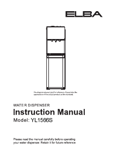 Manual Elba YL1566S Water Dispenser