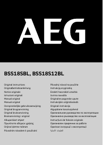 Manual de uso AEG BSS18S12BL Llave de impacto