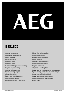 Brugsanvisning AEG BSS18C2 Slagnøgle