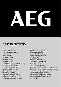 Manual de uso AEG BSS18HTF12B6 Llave de impacto