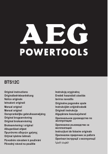 Manual de uso AEG BTS12C Atornillador