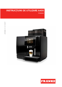 Manual Franke A400 Cafetieră