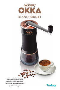 Bedienungsanleitung Arzum OK003 Okka Kaffeemühle