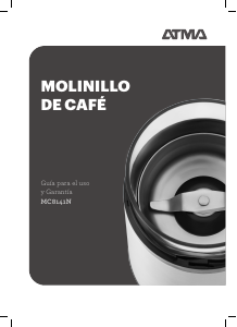Manual de uso Atma MC8141N Molinillo de café