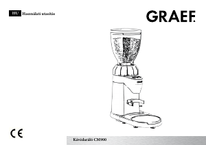 Használati útmutató Graef CM 900 Kávédaráló