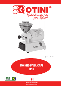 Manual Botini B55 Moinho de café