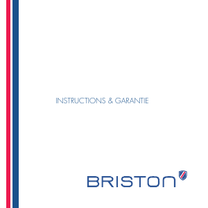 Mode d’emploi Briston 20240.PYA.T.26.NOL Clubmaster Classic Montre
