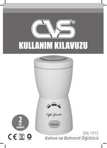 Bedienungsanleitung CVS DN 1912 Kaffeemühle